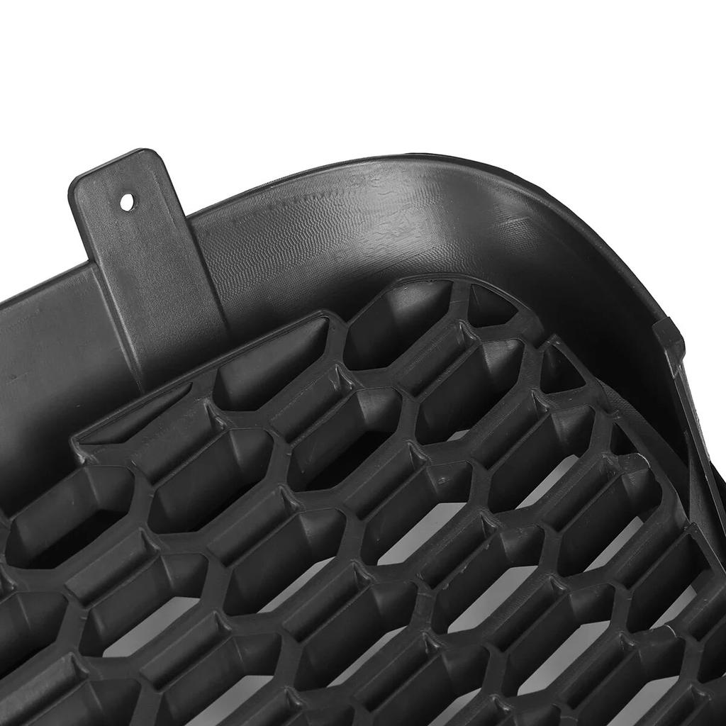 Front Hood Grill For SEAT LEON MK2 1P1 2006-2009 Black Front Honeycomb Grill Mesh Badgeless Sport Racing Grills