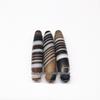 Ethnic Style Silk-Wrapped Agate Dzi Necklace - Collarbone Chain