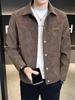 PLAYBOY Men's Casual Solid Color Windproof Jacket