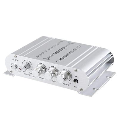 Snsowed Digital Hi-Fi Power Amplifier 2.1CH Subwoofer Stereo Audio Player for Car Motorcycle Home Power Amplifier