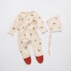 2026 Baby Cotton Footed Pajamas Long Sleeve Romper Newborn Infant One-Piece Jumpsuit