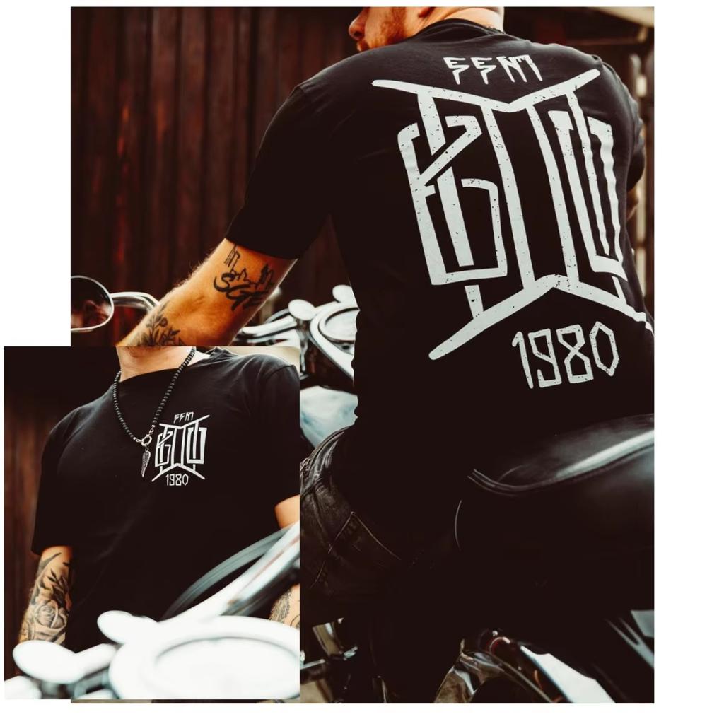 Böhse Onkelz 25 Cs Graphic T-shirt Vintage Washed Punk Rock Unisex Oversized Crew Neck Cotton Short Sleeve Tee Tops