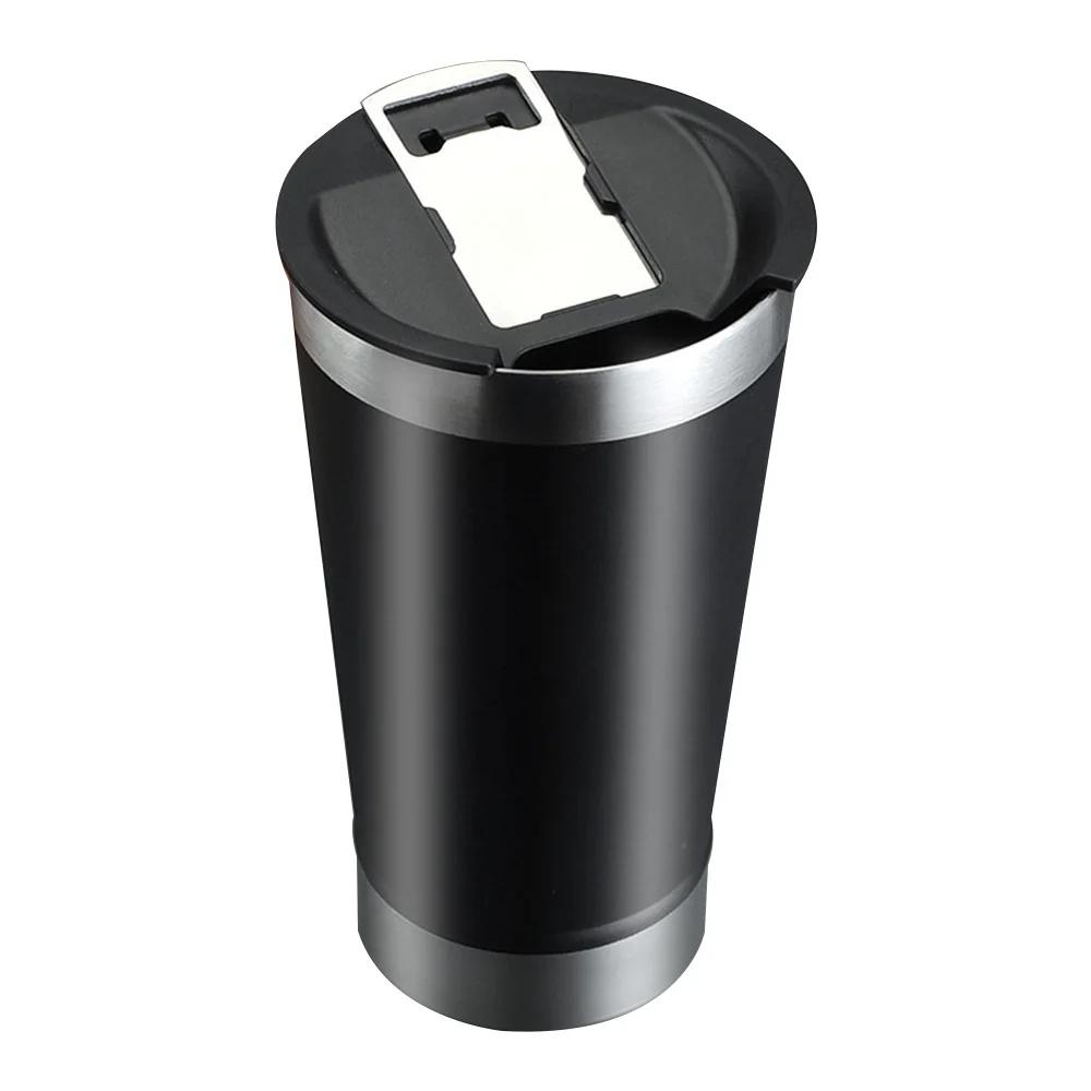 473ml Beer Mug Thermal Cup With Bottle Opener Hot Cold Beer Mug 304 Stainless Steel Thermos Travel Vacuum Flask Insulated Cup