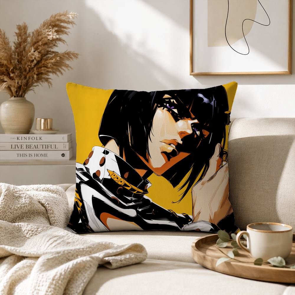 Bucciarati JoJos Bizarre Adventure Pillow Case for Sofa Living Room Home office Decor Protective Cover