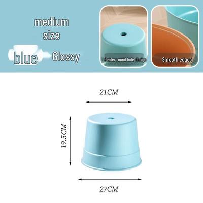 Thickened Plastic Round Stool