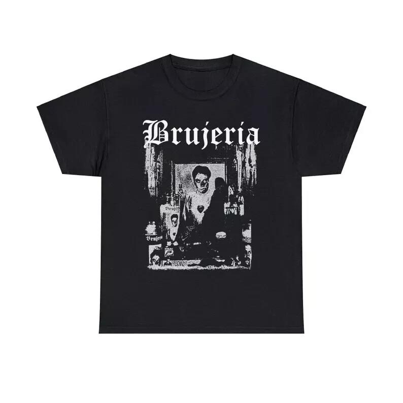 Футболка Brujeria Смертельный металл Винтаж Grindcore Napalm Death Assuck Dystopia Панк L