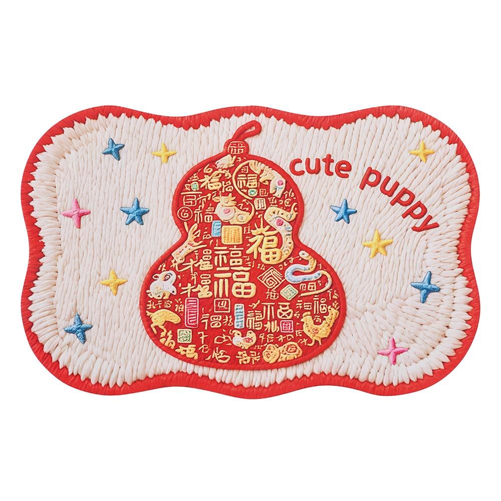 

Durable Special-shaped Carpet Non-slip Soft Bathroom Floor Mat Absorbent 50x80cm Mat for Living Room Tea Table Bedside