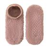 5-1 Pairs Winter Thick Coral Fleece Floor Socks, Men's and Women's Home Anti Slip Socks, Solid Color Boat Socks, Autumn and Winter Sleep Socks