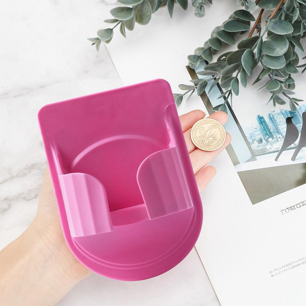 Multi-Functional Wall-Mounted Bath Bathtub Bathroom Silicone Shower Wine Glass Beer Cans Bottle Drink Cup Holder