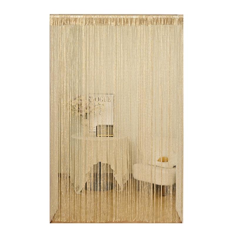 Modern Line Window Net Curtain Against Culicid Plan Thin Polyester Substance Simple Home Improve