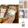 Cute Amuse Otter Plush Toy With Fish Adorable Gift For Girls Hanging Decoration