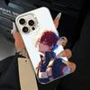 M-H-A-My Hero Academia Phone Case For IPhone 17 Air 16 15 14 13 12 11 Pro Max White  Sliver  Hard Cover