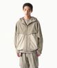 Musinsa Standard [City Leisure] Structured Block Windbreaker Jacket [Leaf Beige/Light Beige]