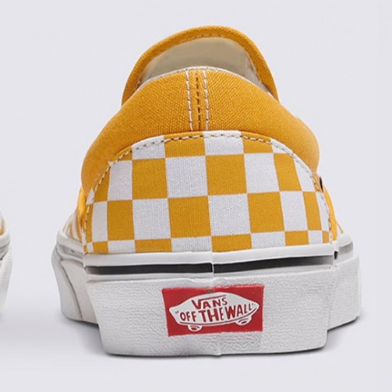 Vans Slip On Color Tiers Checkerboard Gold Glow Vn000bvzlsv1