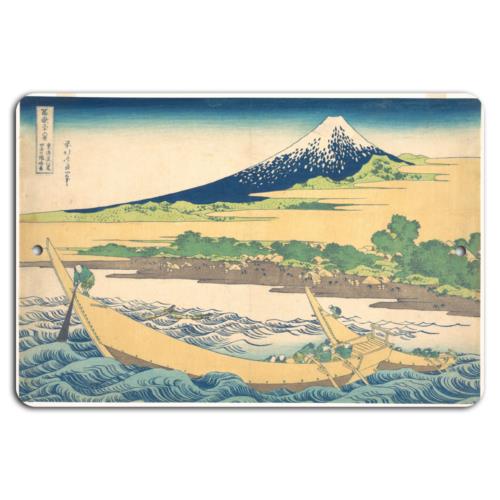 

Majestic Mt Fuji Serene View of Kanagawa CoastAluminumtin sign 20x30cm（7.8x11.8inch）