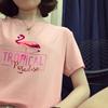Summer Korean Version of Letters White Short-sleeved T-shirt for Female Students Versatile Loose Half-sleeved T-shirt Harajuku Style Top