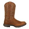 Durango Mens Rebel Full Grain Leather Cowboy Boots