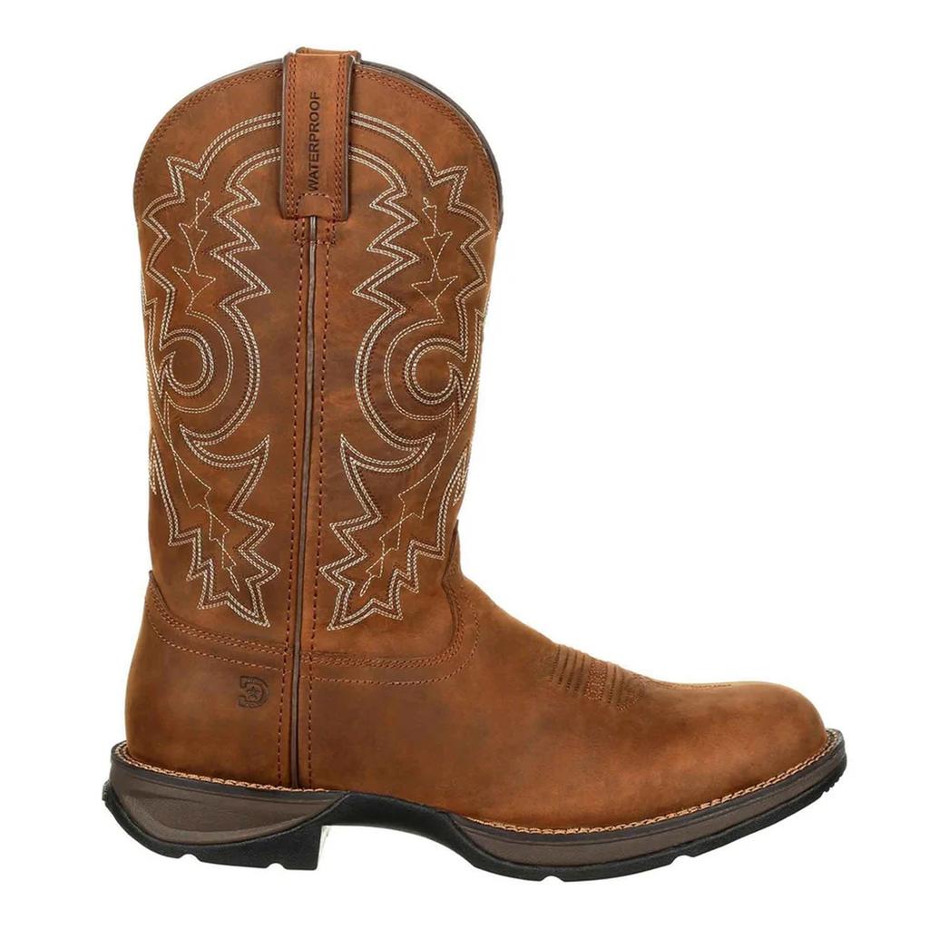 Durango Mens Rebel Full Grain Leather Cowboy Boots