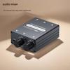 2 In 1 Out Sound Switcher For Live Streaming With Aluminum Housing Sound Mixing for Recording Studio Singing Equipment
