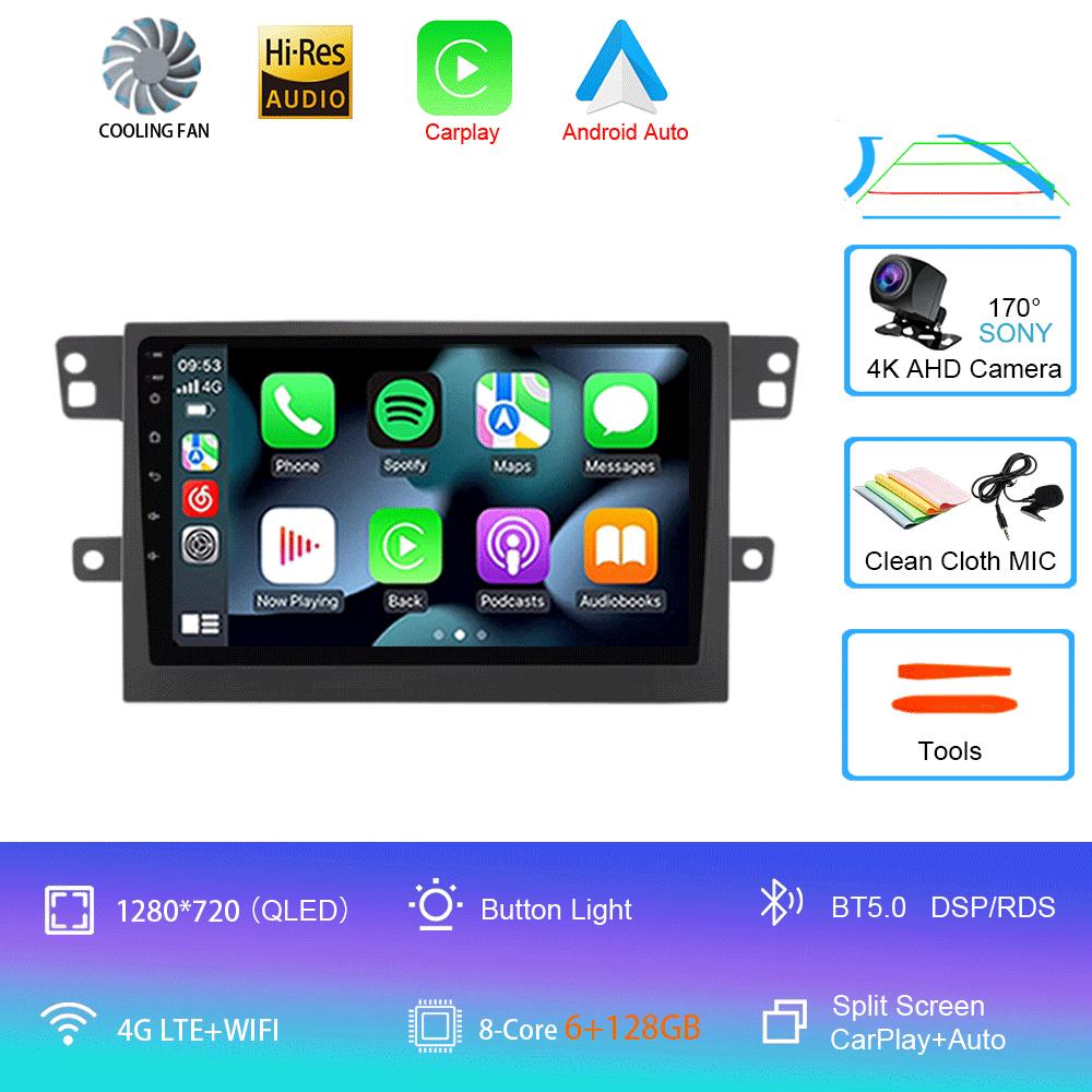 Android 14 For MAXUS T60 T70 Pickup 2017 - 2021 Car Radio Multimedia Video Player Navigation GPS 5G WIFI Carplay Auto 360 Camera