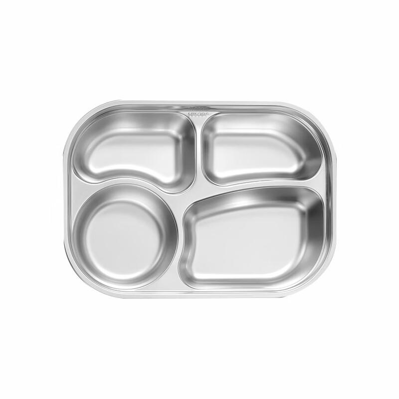 304 Stainless Steel Divided Lunch Box
