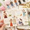 20sheets/1lot Kawaii Scrapbook Stickers Sweet Oxygen Diary Junk Journal Gold Planner Stationery Decorative