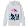 KPop Demon Girls Fashion Casual Sweatshirt Movie New Kids K-Pop Demon Hunters Hooded Tops Toddler Girl Clothes Hunters Hoodie