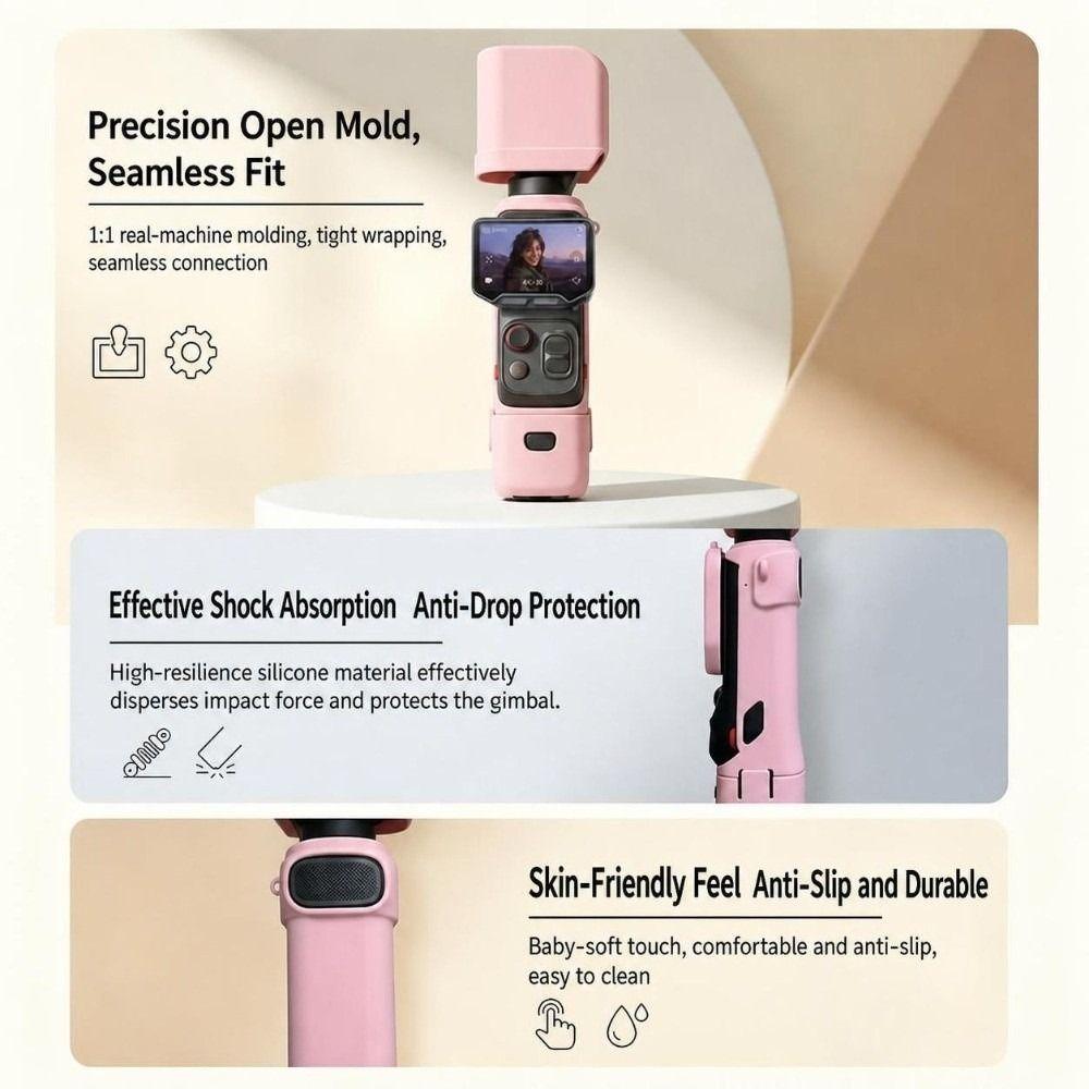 Anti-scratch Protective Case Silicone Protection Guard for Insta360 Luna Ultra Accessories