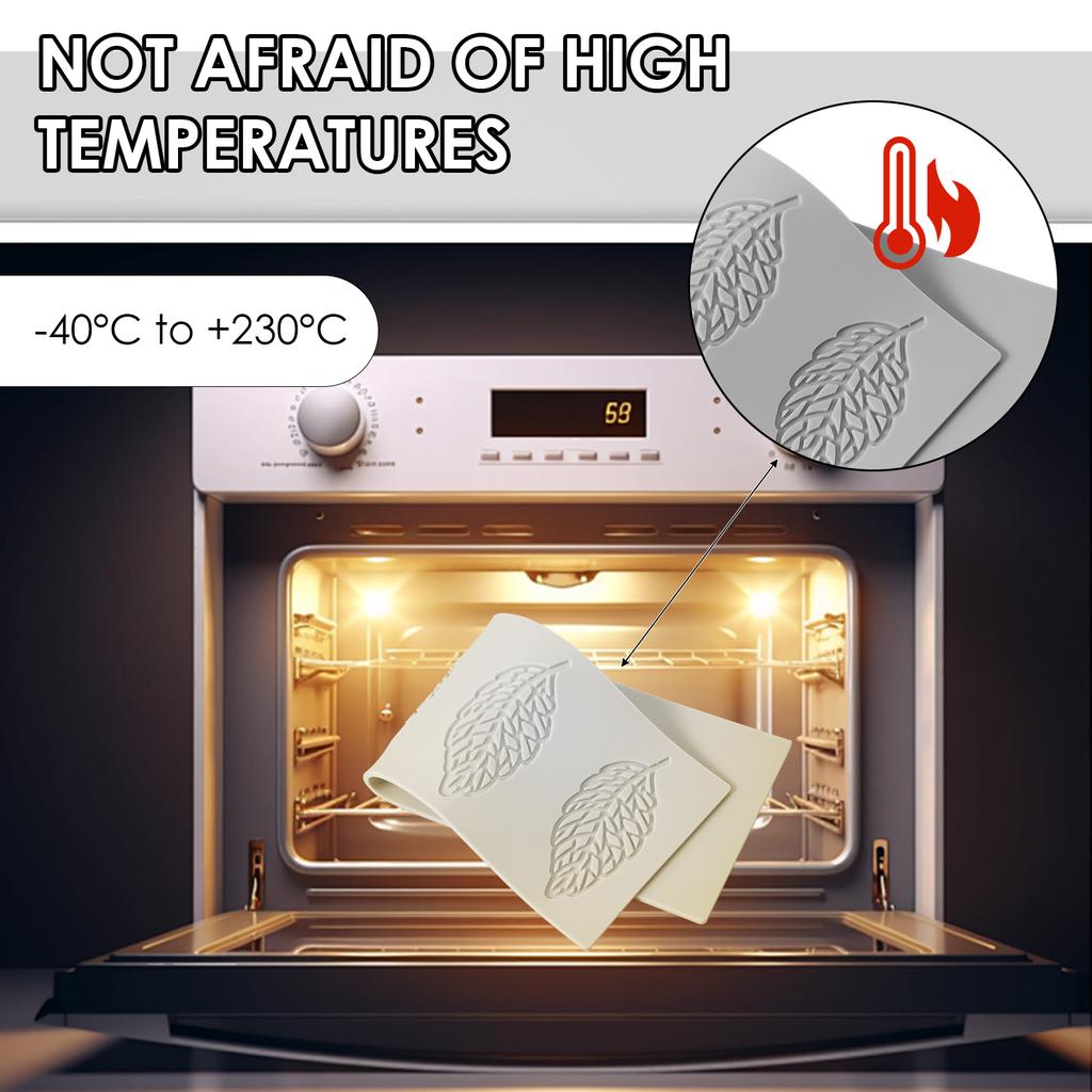 5 Pcs Cake Fondant Mold Leaf Silicone Chocolate Gummy Moulds Non Stick Cakes Decoration Tools for Baking Kitchen Accessories