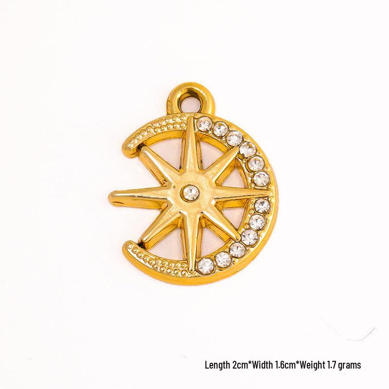 Snowflake Rhinestone Charm Pendant for DIY Jewelry: Christmas Alloy Accessory for Women’s Bracelets, Necklaces, and Earrings