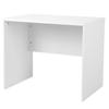 Simple Modern White PC Computer Desk Desktop Study Writing Desk for Home Office