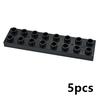 Big Size Duploes Building Blocks City Colorful Bulk Large Particle 2x2 2x4 Parts Assembled Thin Bricks Compatible Large Toy Gift