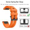 22 26mm QuickFit Silikonarmband für Garmin Fenix 7X 7 Pro 51 47mm 6X 6Pro Solar 5 5X Plus MARQ Mk2i Mk2 Smartwatch-Armband