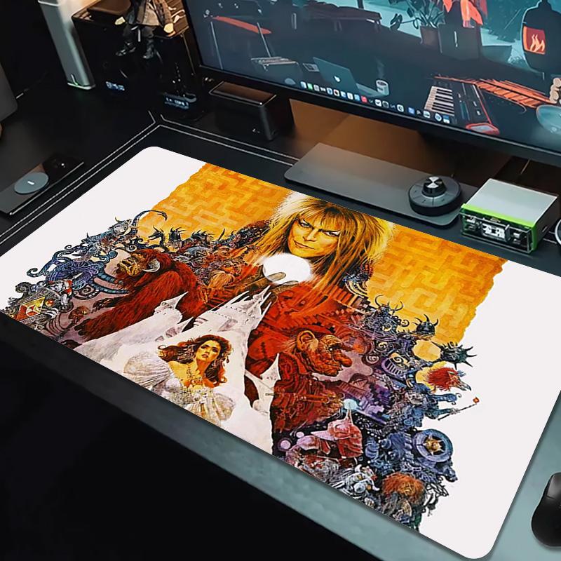 Labyrinth Large Size Mouse Pad Large Gaming Table Cushion Non-slip Laptop Tablet Big Mousepad XXL Mat Mini PC Playmat With Lock Edge