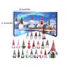 2025 Christmas Gnome Holidays Advent Calendar Gnome Dolls Christmas Advent Calendar Christmas Countdown Calendar for Kids Adults