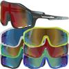 Sporty Sunglasses with UV Protection – Modern Shield Design
