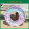 Eco-friendly Pvc Glittery Letter Children's Swim Ring Baby Swimming Boys Girls Infant With Handle Anti-flip