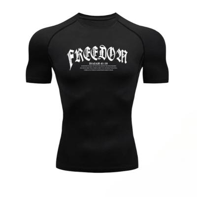 Men's Quick-Drying Short-Sleeved Shirt Summer Fitness Fashion Training and Casual Wear Sweat-Resistant Running Breathable Slim Fit Top