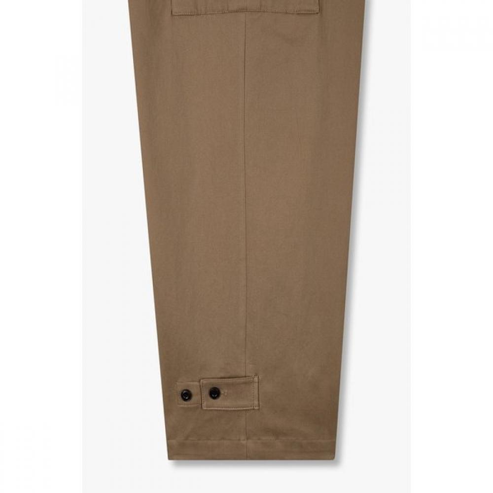 Tomboy Silhouette Tuck Cotton Cargo Pants 9155431305ar