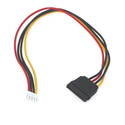 ITX Power Cable: SATA 15P Female To XH2.54 4P Female Adapter