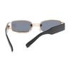 Buckle Sunglasses  New Small Frame Metal Square Sunglasses Fashionable Personality Sunglasses Men And Women