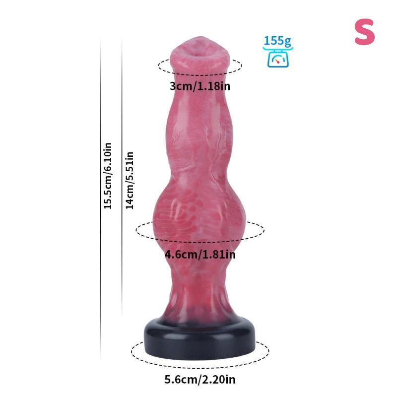 Soft Big Monster Dildo Dog Anal Plug Butt Plug Adult Sex Toy Animal Penis For Female Anal Stimulation Sexy Erotic Toy