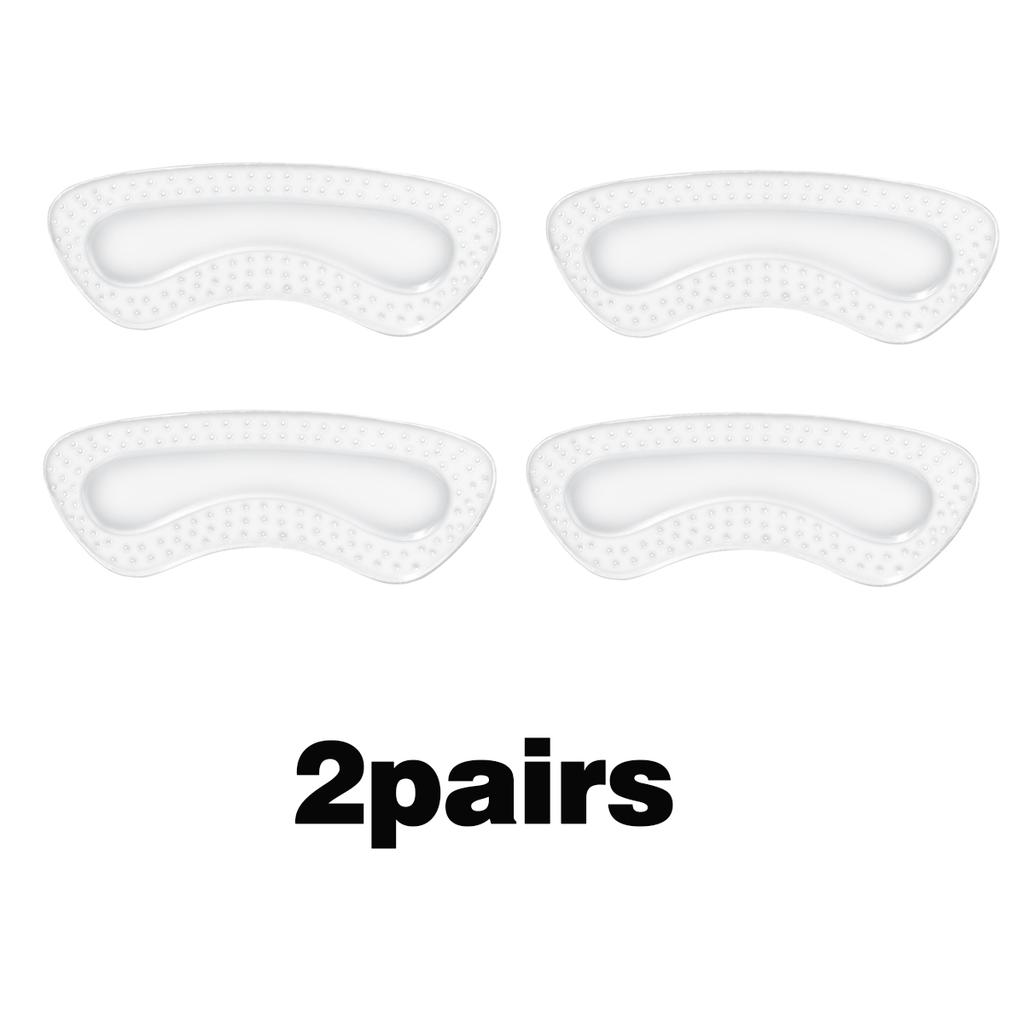 GEL Heel Protectors Women Silicone Cushion Foot Care Products Non Slip Shoe Pads for High Heels Adjustable Size Insoles