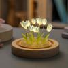 Tulip Night Light DIY Kit: Creative Desktop Ornament Gift for Girls' Bedroom or Valentine's Day