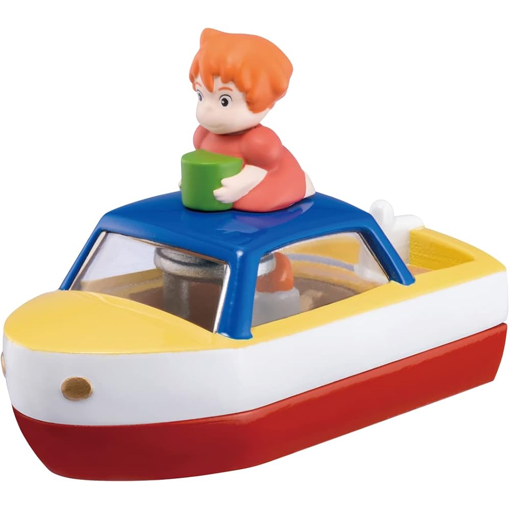 Takara Tomy Dream Tomica Ghibli Collection 05 Ponyo Sosuke's Boat Toy Vehicle