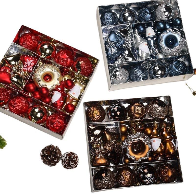 Christmas Tree Ornaments Set 2026 Xmas Hanging Decorations Gift Box
