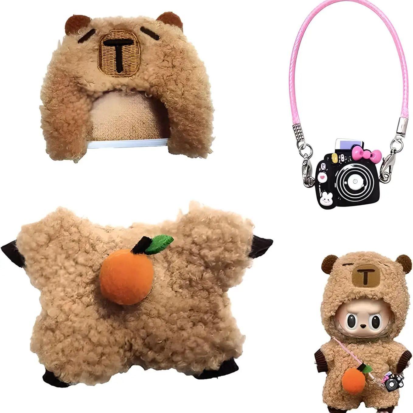 

Gxlaihly Одежда для куклы 17 см, Одежда для куклы Лабубу, Костюмы для кукол Лабубу, Наряд Лабубу, Подходит для кукол Лабубу 17 см (В15 ( A3pcs