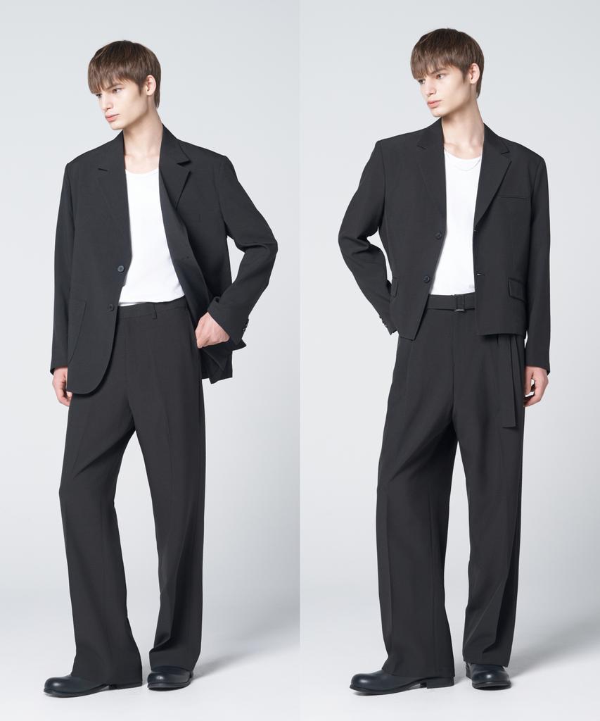 Hyoji Ss Washable Modular Setup Suit ( S01-Black ) [ Set ]