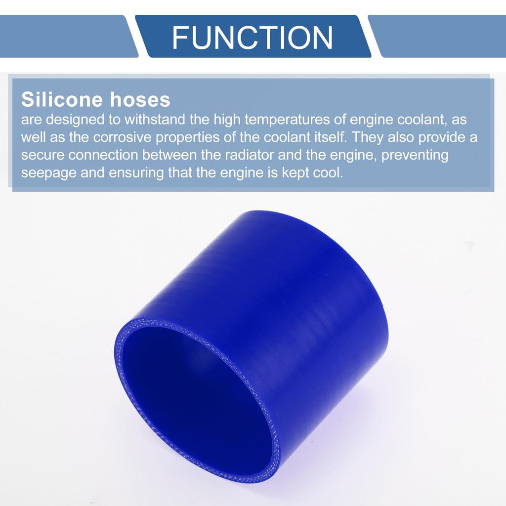 X AUTOHAUX Silicone Hose, Silicone Tube, Intercooler, Intake Pipe, Resistant Hose, Air Duct