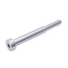 1/8" Edelstahl Unsichtbarer Empfänger und Pressklemmen-Endstück für 1/8-Zoll-Kabelgeländer, Gewindeendstück für Terrassentreppen